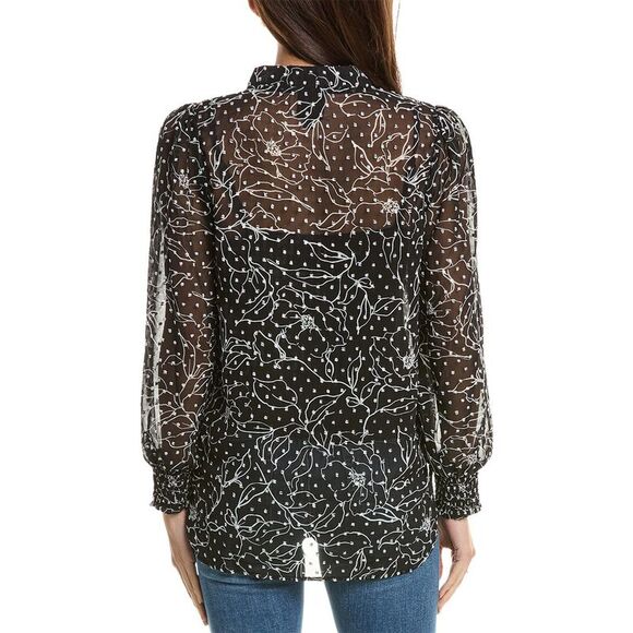 Bobeau Surplice Blouse - Picture 2 of 3